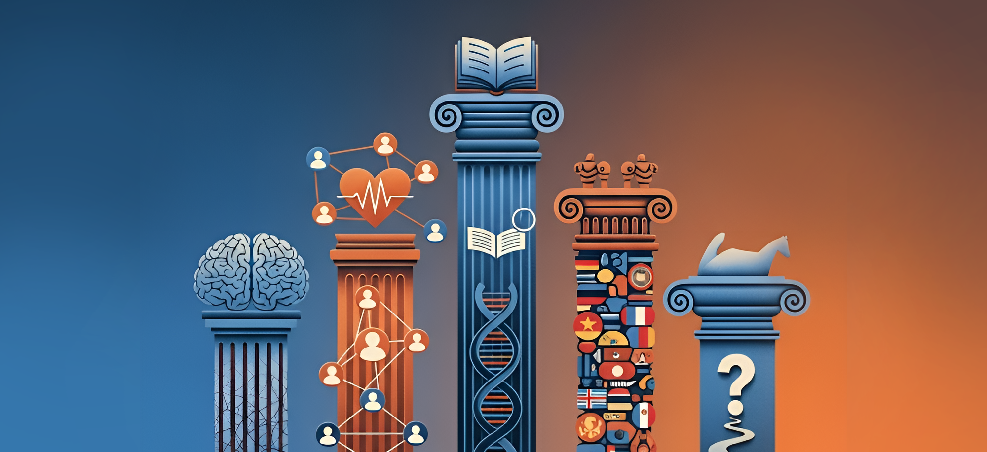 Säulen der Identität Unterrichtsmaterial